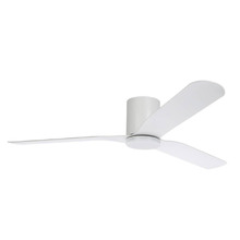 Iluka 132cm DC Low Profile Ceiling Fan with LED Light